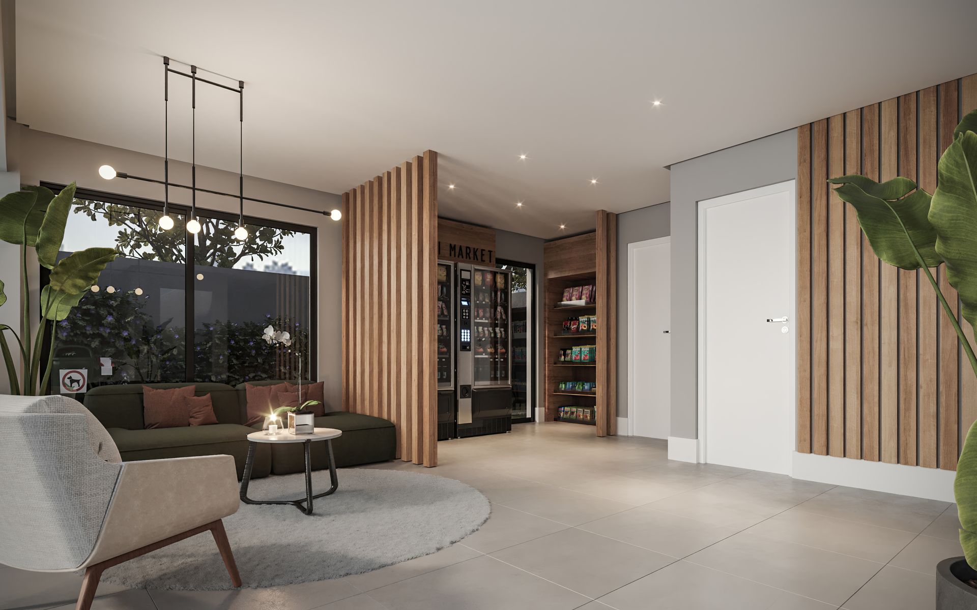 Lobby & Mini Mercado